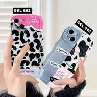 GEL 802 803 CASE MOTIF PATCH DENIM LEOPARD  XIAOMI REDMI 9 9A 9C 10A 9T A1 REDMI NOTE 10 4G POCO M5S NOTE 10 11 12 PRO NOTE 4X 5 PRO 5A PRIME NOTE 7 8 9 PRO - BDC