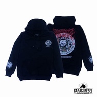HOODIE CILACAP BARAT DEATH METAL X PASUKAN SERIGALA PETARUNG X HODDIE DISTRO ORIGINAL