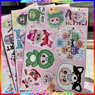 Baby three decal sticker, super sticky decorative sticker for motorbikes, electric vehicles SKT69 ST