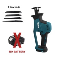 Makita เลื่อยไฟฟ้าไร้สาย18V แบบ DJR189เลื่อยไม้แบบชาร์จไฟได้ไร้แปรงถ่านเครื่องมือเลื่อยไฟฟ้าแบบพกพาเ