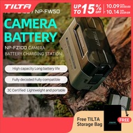 TILTA 2400mAh NP-FZ100 Camera Battery Charger Case Set 4 Channel NP-W235 / DMW-BLK22 / EN-EL15 / LP-