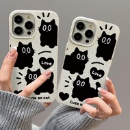 Good case 🔥ส่งจากไทยใน24ชม.🔥จ๊ะเอ๋ แฟชั่น เคสไอโฟน11 TPU แบบนิ่ม เคส For iPhone 15 11/12/13/14 15 Pro max 7 8พลัส Plus XR SE 2020 SE2 กันกระแทก เนื้อแมท เรียบง่าย เคสไอโฟน Case iPhone