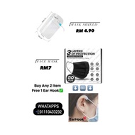 Protection EQUIPMENT (MASK 50PCS, FACE SHIELD & FACE MASK)