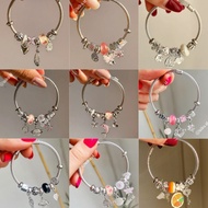 Pandora Charm Bracelet Pandora Elastic Beaded Bracelet Women