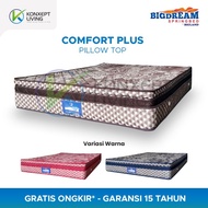 Kasur Bigdream Comfort Plus Pillowtop - Springbed by Bigland