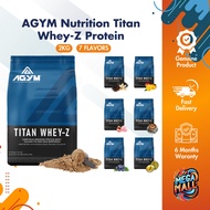AGYM Nutrition Titan Whey-Z Protein Muscle-Building Formula Premium Quality 2kg