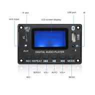 【Hot New Release】 Aiyima Bt Mp3 Decoder Audio Board Dac Usb Player Wma Wav Flac Ape Lossless Decoding With Lcd Lyrics Display Recording Tf Fm 12v