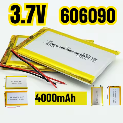 NEW 606090 3.7V 4000mAh Li Ion Battery Li-Polymer Li LiPo Battery PH 2.0mm for MP4 Smart Speakers Sm