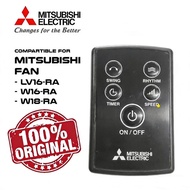 Mitsubishi Remote Control Fan 16 Inch/18 Inch, Floor-standing Style and Wall-Mounted Style F13301X15