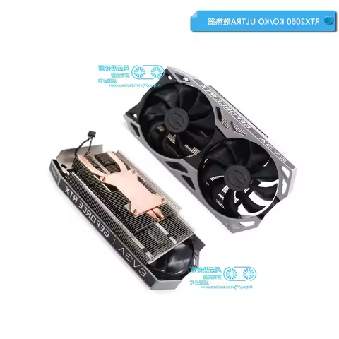 Custom GPU Mid-Frame Radiator Heatsink Kit, Compatible with EVGA NVIDIA RTX 2060 2070 Super ccSuper 
