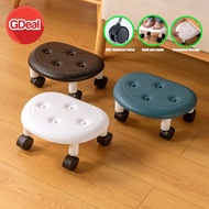 GDeal Universal Wheel 360degree Rotatable Foot Pulley Moving Stool Children Chair With Wheels Small 