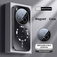 For Vivo X300 X200 X200S X100 X100S Pro Mini Ultra Case Hard PC Slim AG Matte magnet wireless charge