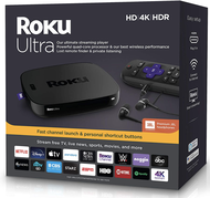 Roku Ultra | Streaming Media Player 4K/HD/HDR with Premium JBL Headphones 2019