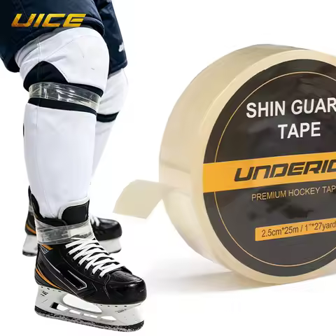 1pc Ice Hockey Tape Anti-slip Clear Shin Pad Tape Hockey Stick Blade Protector Multipurpose Sport Ta