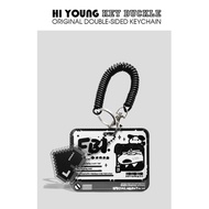 {Two-Dimensional Nini Card Holder} HiYOUNG Original Cute FBI Card Holder Bus Subway Access Control D