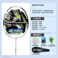 Yonex Ax99Play ไม้แบดมินตัน Ultra-Light คาร์บอน 4U เดี่ยวชิ้นค้อนเทนนิส 88D สําหรับสมัครเล่น Junior