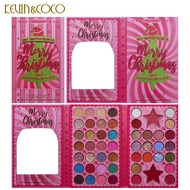 ขายดี เครื่องสำอางแต่งหน้า KEVIN&COCO Palette Shimmer Pearl 50 สีต้นคริสต์มาสแต่งหน้า