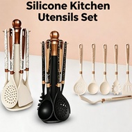 Kitchen Cooking Utensils Set Alat Masak Set Dapur Silicone Cooking Set Senduk Cooking Tool Cookware