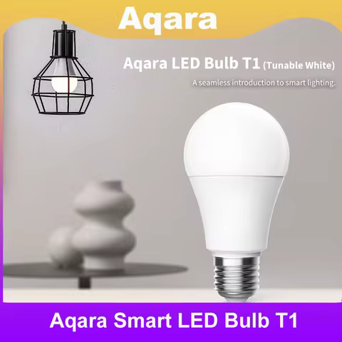 Aqara Smart LED Bulb T1 Zigbee 3.0 Bluetooth E27 2700K-6500K 220-240V Smart Home Lamp Light For Xiao