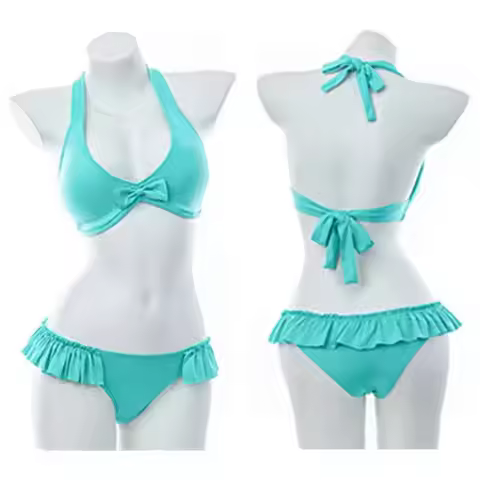 Miss Kaguya Fujiwara Chika Cosplay Halloween Swimsuit Bikini Anime Game Two-Dimensional Performance 