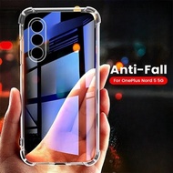 1+Nord5 Case Anti-Yellowing Clear Crystal TPU Soft Cover For OnePlus Nord 5 CE5 5G Shockproof Coque 