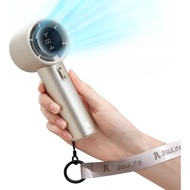 JISULIFE Handheld Fan Pro Series - Extreme Cooling Output: 1-100 Speed Scroll Wheel, Metal Body, Dig