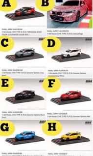 Hobby Japan 1:64合金模型，1/64 Honda CIVIC TYPE R (FL5)