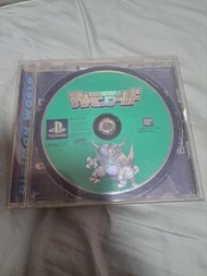 PS1 PS 1 PlayStation 1 日版 數碼暴龍 世界 初版