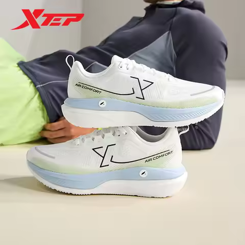 Xtep Xingyun DC Running Shoes For Men Spring Comfortable Men's Sports Shoes Lightweight Thick Sole S
