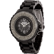 Levi's Japan Movement Swarovski Stainless Steel Silicone Strap Casual Fashion Round Shape Analog Wom