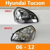 台灣現貨【原廠品質】適用於06-12款 現代途勝  Hyundai Tucson 大燈  前照明燈 土桑 頭燈 前車燈