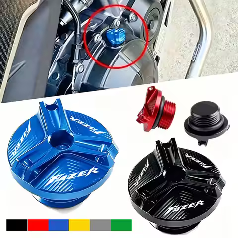 For Yamaha FZ1 FZ6 FZ8 Fazer 150 250 400 1000 2026 Motorcycle Accessories Engine Oil Filler Cap Oil