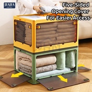 【Upgrade 5 SIDE OPEN】🇸🇬MARKET LARGEST 67L/116L 5 Door Foldable Storage Box with Lid Large Capacity S