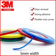 3M 471 premium perfomance strong vinyl tape length 33M bundle set for Decoration, Masking 5mm YELLOW