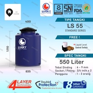 Tangki / Toren Air 500 Liter LUCKY Standard LS55