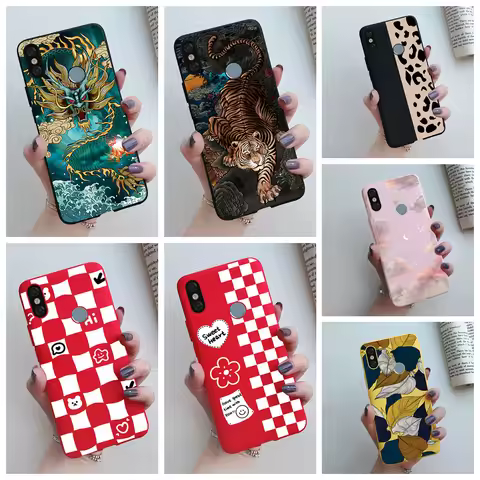 For Xiaomi Redmi Note 5 Case Luxury Shockproof Dragon Pattern Soft Silicon Bumper Cover For Xiaomi R