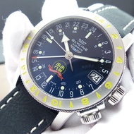 Glycine Airman 17 GMT Thunder Tiger Limited Edition 3917.185-LB9B Automatic 45mm, with GL 293 ( ETA 