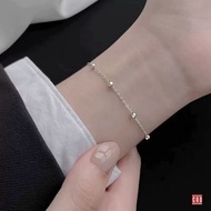 Titanium Chain Bracelet Jewelry Accessories Gold and Silver Color for Adult Women & Teenage Girls QQ