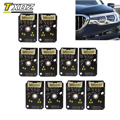 5X White LED Boards For 2018 2019 BMW 5 series G30 G31 G32 GT F90 M5 520i 530i 540i DRL Adaptive LED