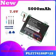 7.6V Reliable power source For PL2774186P*2S Laptop Battery 5000mAh