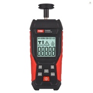 TASI Tachometer Contact & Non-contact Digital Tachometer Laser Photo Tachometer 3～100000RPM High Acc