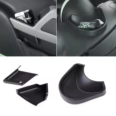 For Mercedes Smart Fortwo Forfour 451 453 2009-2021 Car Interior Storage Box Organizer ABS For Smart