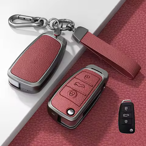 Car Key Cover Case Fob For Audi A1 A3 A4 8P 8L 8V A5 B6 B7 B9 A6 A7 C5 C6 Q3 8S 8W Q5 Q7 4F S3 4M S4