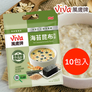 台灣萬歲牌-燕麥堅果飲海苔昆布10包入