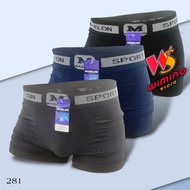 DL281 (Unit Price) Madelon Men's and Teenagers' Boxer Briefs, Madelon Seamless Knitted Men's Boxer B