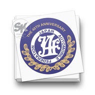 JAF 40th Anniversary JDM Car Sticker Vinyl