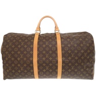 Pre-owned LOUIS VUITTON Vuitton Keepall 60 Monogram M41422 Braun Boston Bag LV 0876