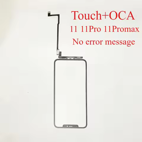 No Error Message Pop Out Copy Glass With Touch Digitizer Screen With OCA For iPhone 11 11 Pro Max LC