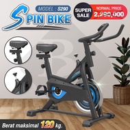 HTD Sport Spin Bike Sepeda Statis Fitness Cardio Alat Olahraga