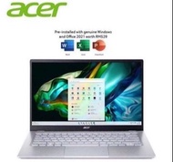 Acer Swift Go 14”香港行貨(有官方保養) 16GB RAM/1TB SSD/Ryzen 7 7730U 手提電腦 99%New